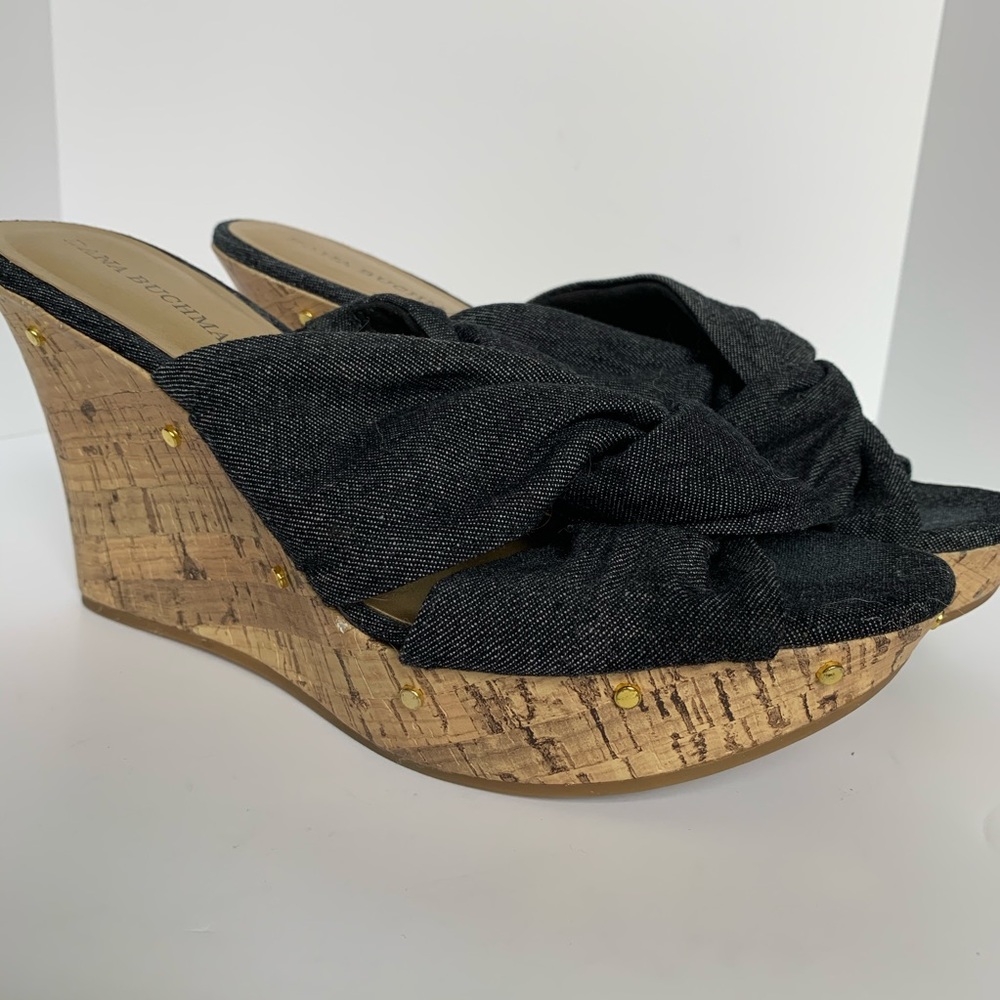 DANA BUCHMAN Wedge Sandals Size 7 - Picture 4 of 8